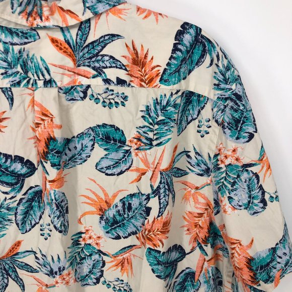 Old Navy Hawaiian Shirt Size XXL Mens Slim Fit - Picture 8 of 8